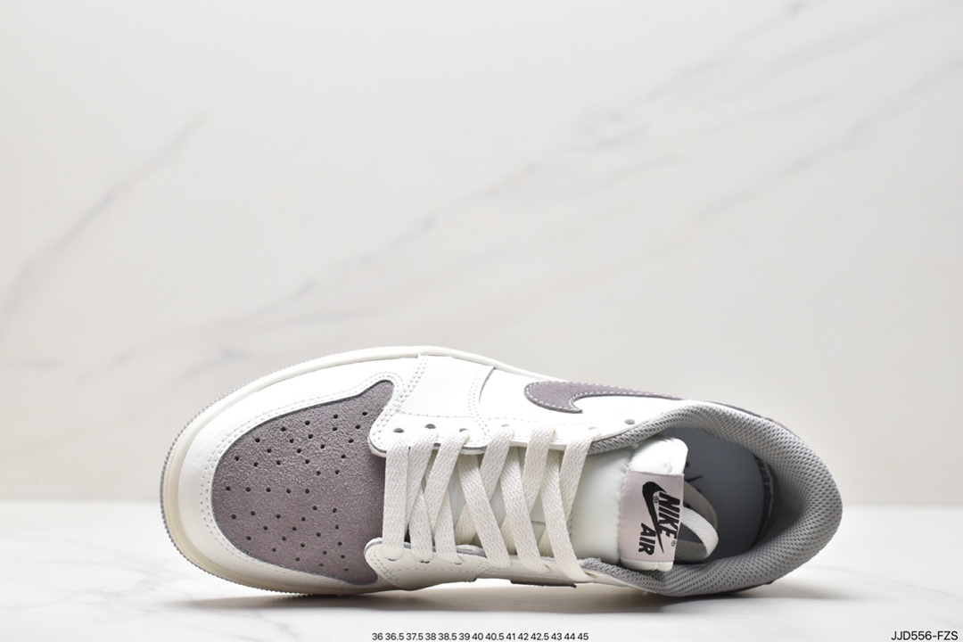 130 耐克Nike Air Jordan 1 Retro Low OG”Atmosphere Grey”AJ1乔丹一代篮球鞋“新百白灰”CZ0790-101