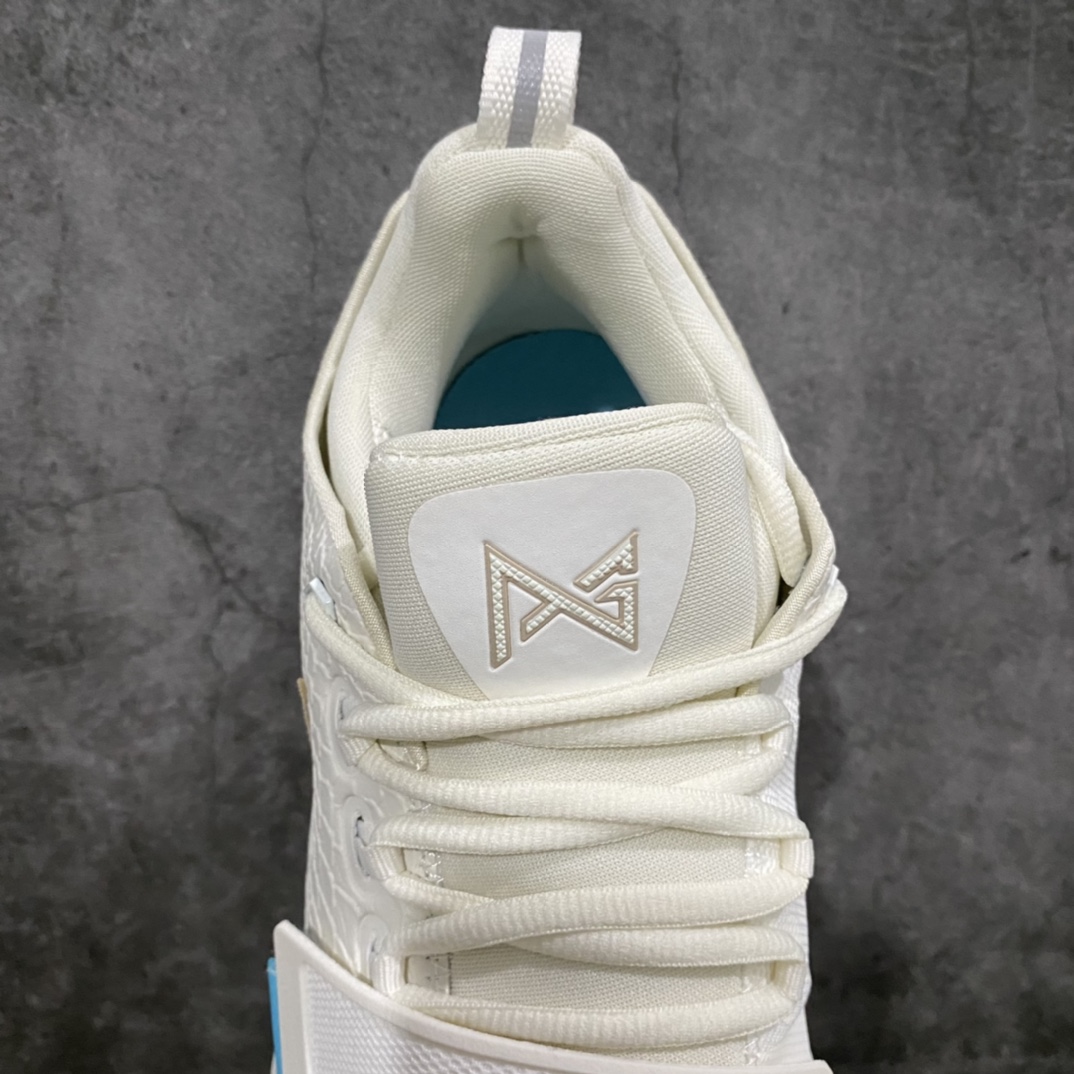 350 【K版纯原】NK Paul George PG1 保罗乔治一代签名篮球鞋 象牙白 878682-110