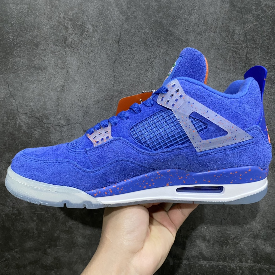 320 【小绿X版】Air Jordan AJ4 佛罗里达大学限定鳄鱼蓝橘