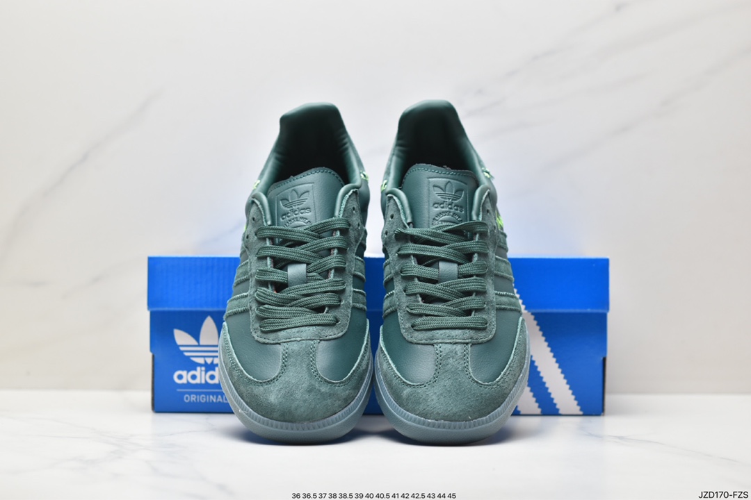 Adidas Originals Samba OG Samba series gentleman's moral training football versatile leather sneakers FW7458