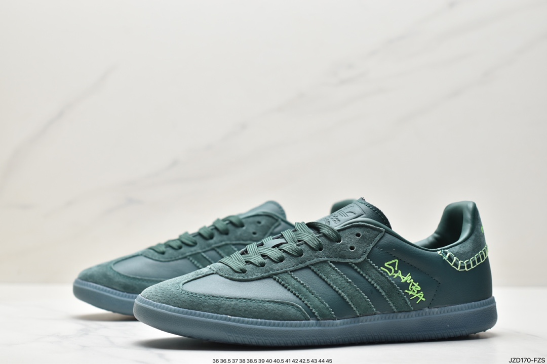 Adidas Originals Samba OG Samba series gentleman's moral training football versatile leather sneakers FW7458