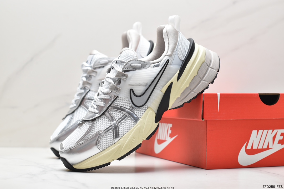 280 NIKE V2K RUN跑步鞋复古风潮 网面透气运动鞋 FD0736-100