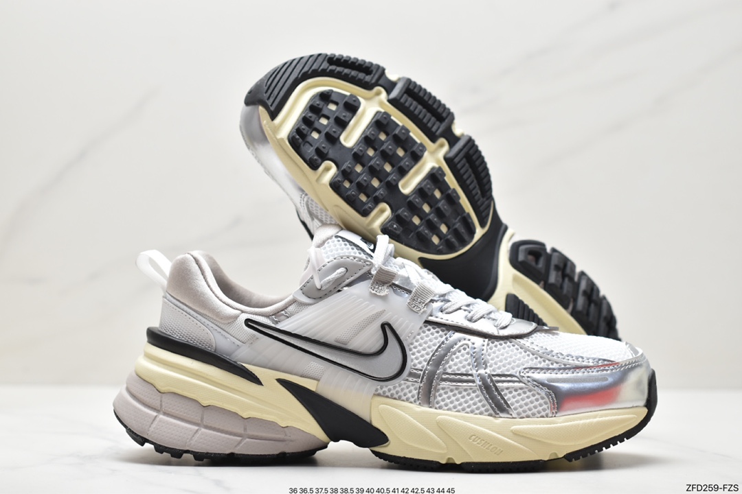 280 NIKE V2K RUN跑步鞋复古风潮 网面透气运动鞋 FD0736-100