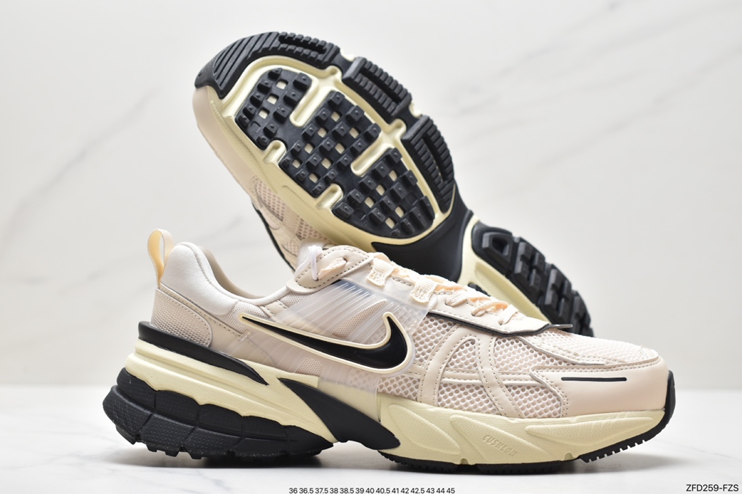 280 NIKE V2K RUN跑步鞋复古风潮 网面透气运动鞋 FD0736-100