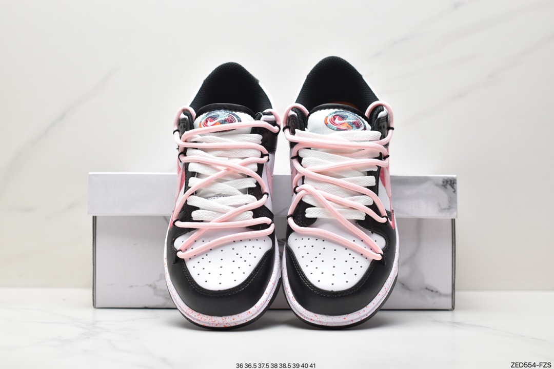 260 Nike SB Dunk Low 解构抽绳绑带低帮滑板鞋 FD4623-131