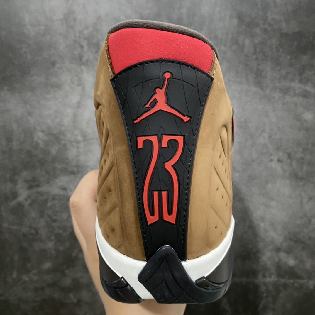 图片[4]-【God版】Air Jordan AJ14  Winterized古铜色小兵马俑  DO9406-200市场老牌工厂产物 专注14代 顶级品质 原厂麂皮材料 真碳大底 尺码：40-47.5-莆田鞋批发中心