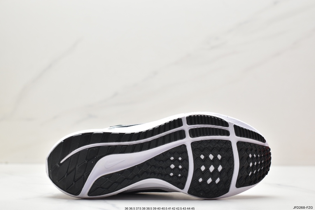 170 Nike Air Zoom Pegasus 40 Wide”White/Obsidian”40代超级飞马涡轮慢跑鞋 DX2498-001