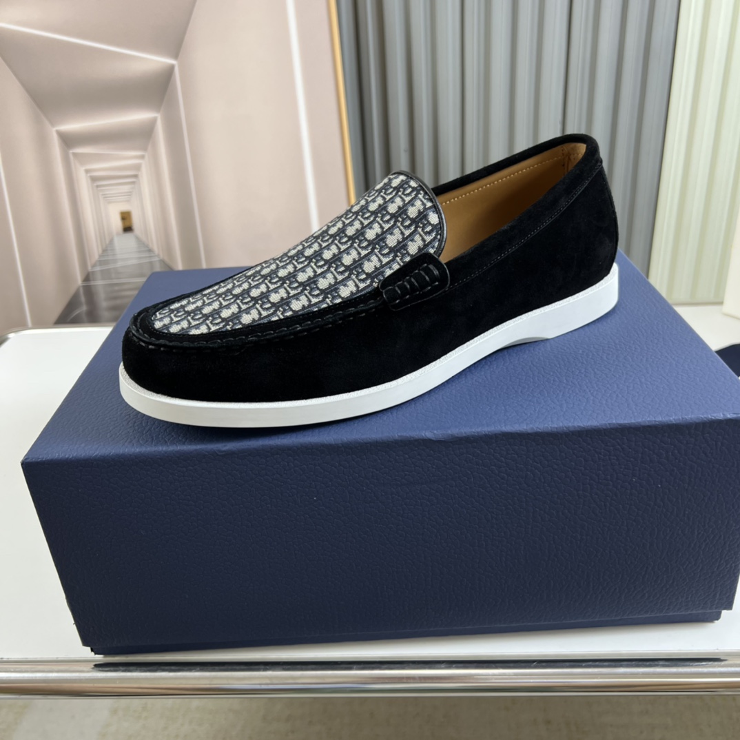 Fábrica Dior.CD nuevos zapatos de conducción sin cordones casuales de moda para hombres 👟 sincronizados con el sitio w…