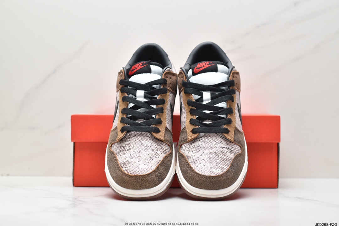 160 Nike SB Dunk Low CO.JP 潮流 棕黑蛇纹大厂出品 FJ5434-120