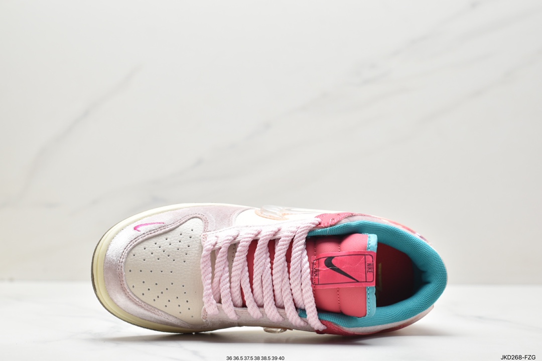 160 Social Status X Nike Dunk low 草莓牛奶 DM3349-600