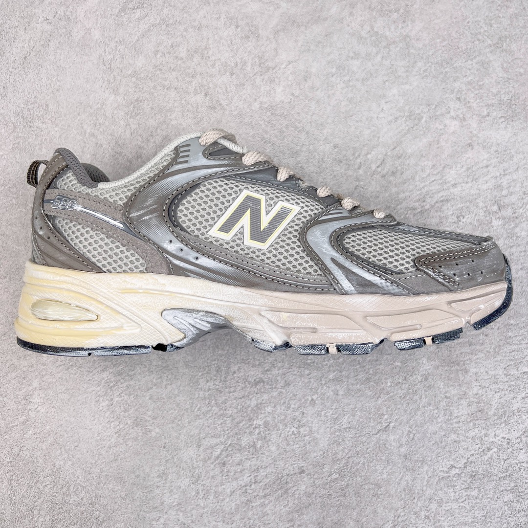 ＃纯原 新百伦NB New Balance MR530 全套原楦原纸板原厂数据开发 原厂网纱 原装进口皮料正确卡色 正确中底拉帮中底网布细节 冲裁组合 匠心打造 耗时两个月开发完成 工艺极其复杂难度可想而知 新开独立私模大底 全网唯一正确做旧组合大底 高端零售专供产物 尺码：36 37 37.5 38 38.5 39.5 40 40.5 41.5 42 42.5 43 44 44.5-选品中心