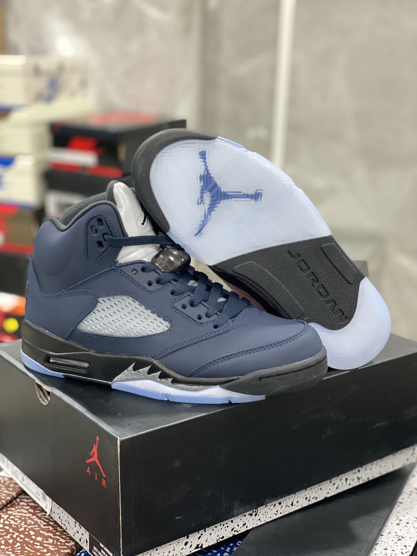 出货！乔丹5代AirJordan5“