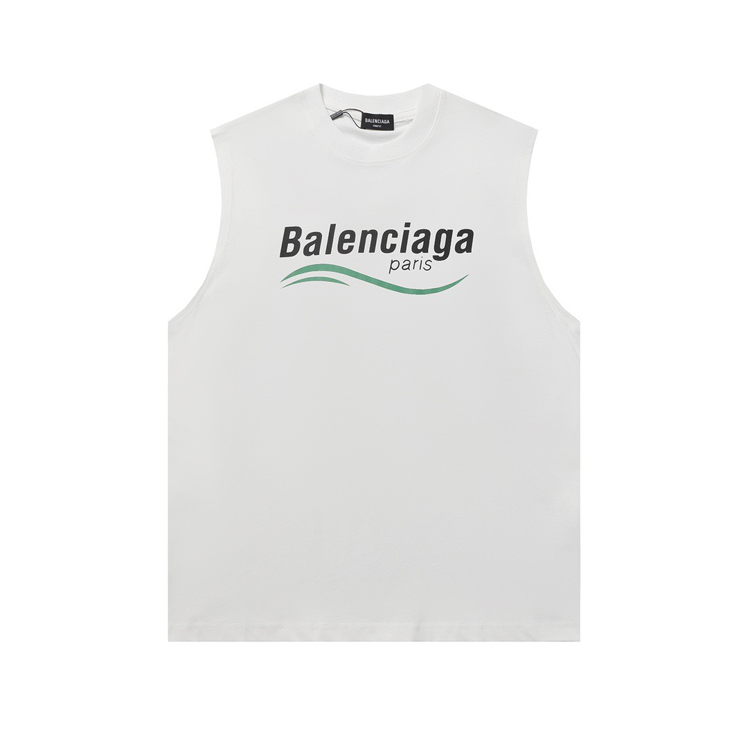 BALENCIAGA 巴黎世家可乐无袖背心