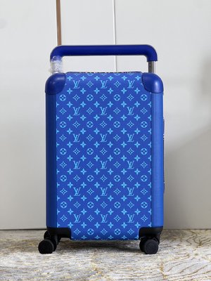 Louis Vuitton Bags Trolley Case Blue Monogram Canvas