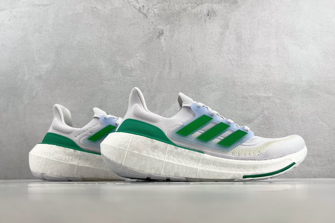 adidas Uitraboost Light White Green Blue HQ6350