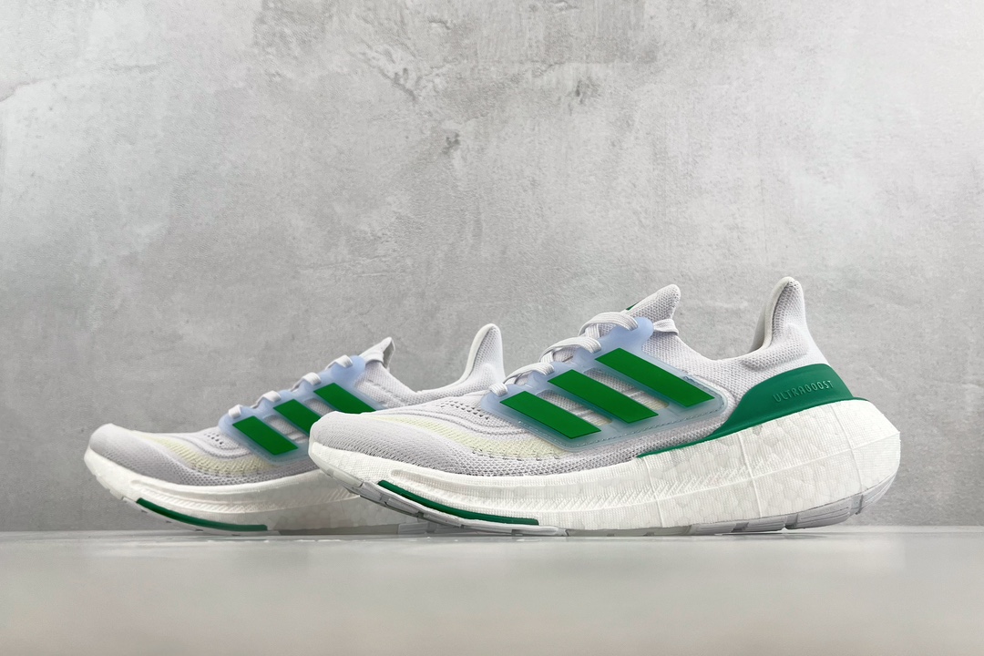 adidas Uitraboost Light White Green Blue HQ6350