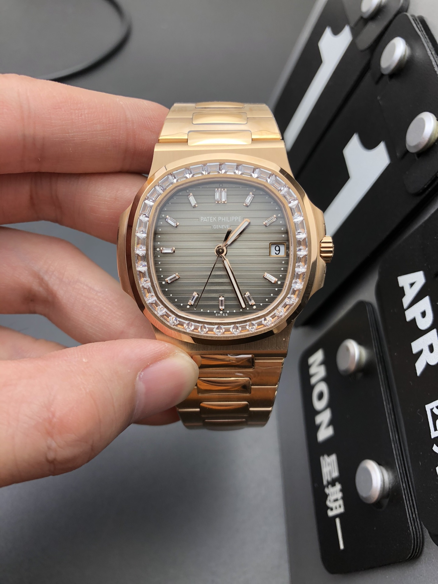 Patek Philippe PPF T钻玫瑰金鹦鹉螺