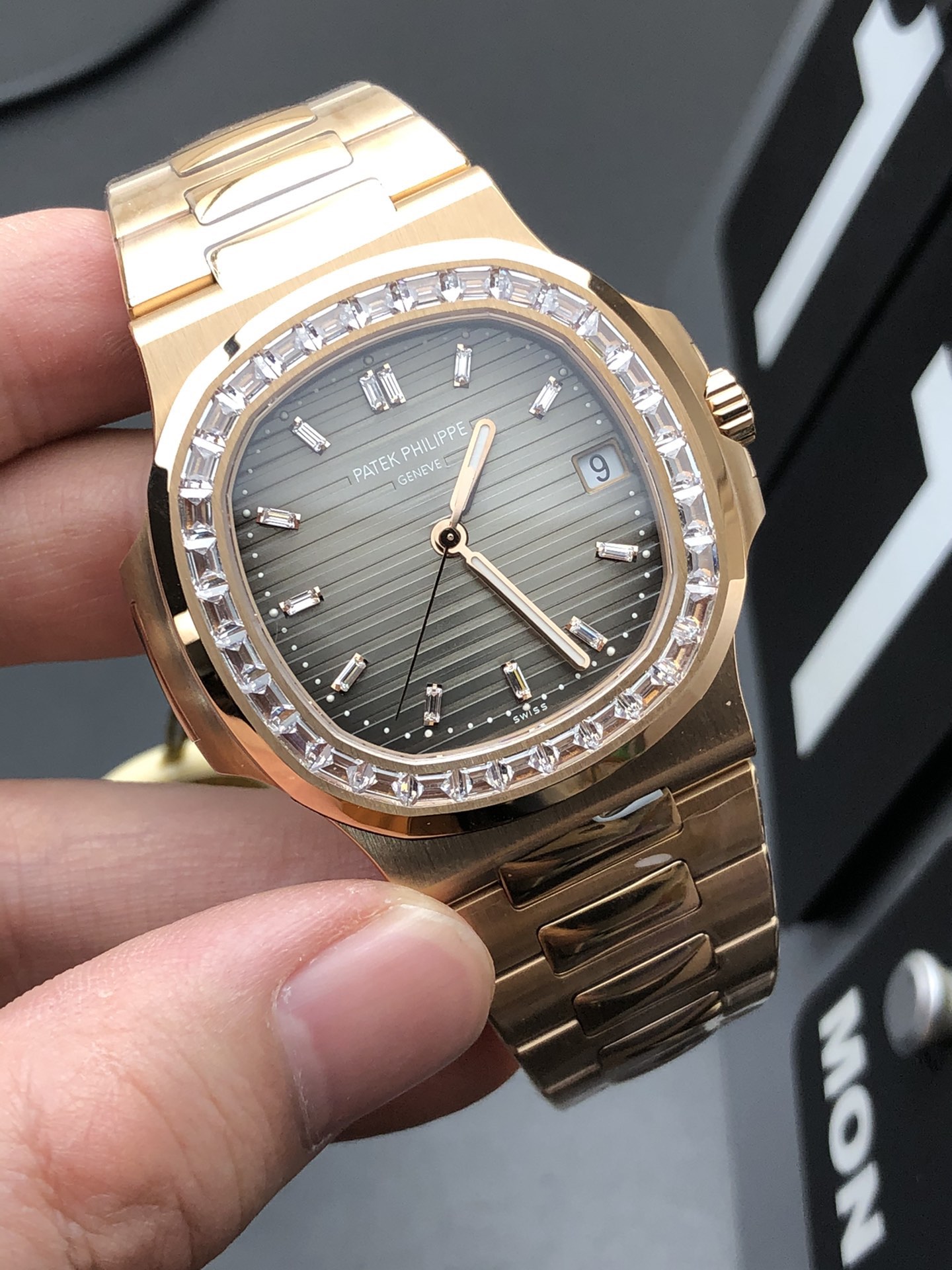 Patek Philippe PPF T钻玫瑰金鹦鹉螺