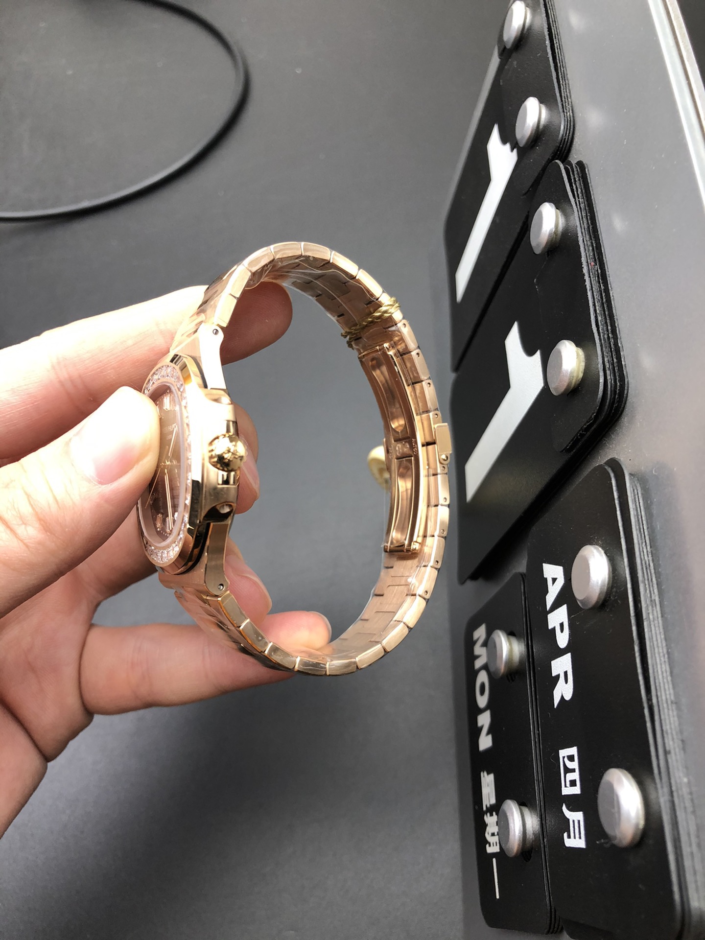 Patek Philippe PPF T钻玫瑰金鹦鹉螺