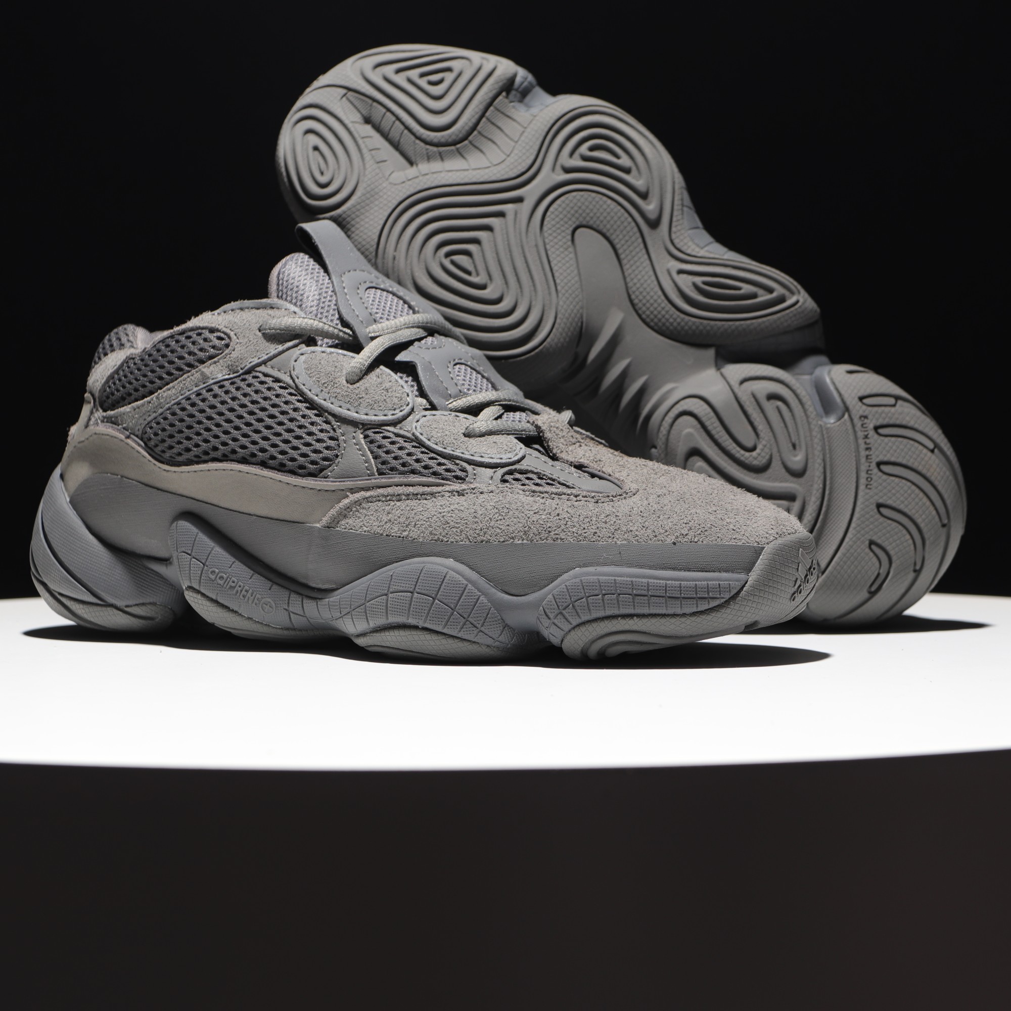 福利特价Yeezy500大地灰色尺码