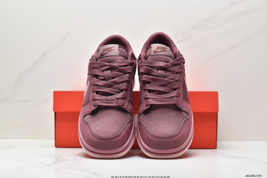 160 Nike SB Dunk Low”Grey/Black/Orange/Mini Swoosh”扣篮系列低帮板鞋 FB8895-300