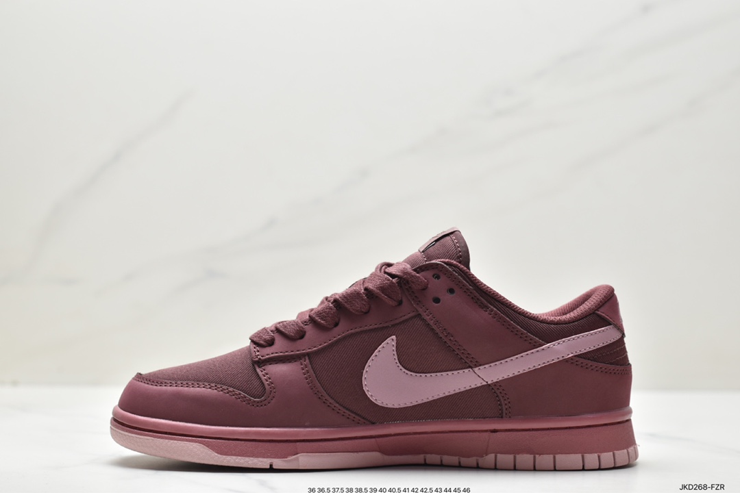 160 Nike SB Dunk Low”Grey/Black/Orange/Mini Swoosh”扣篮系列低帮板鞋 FB8895-300