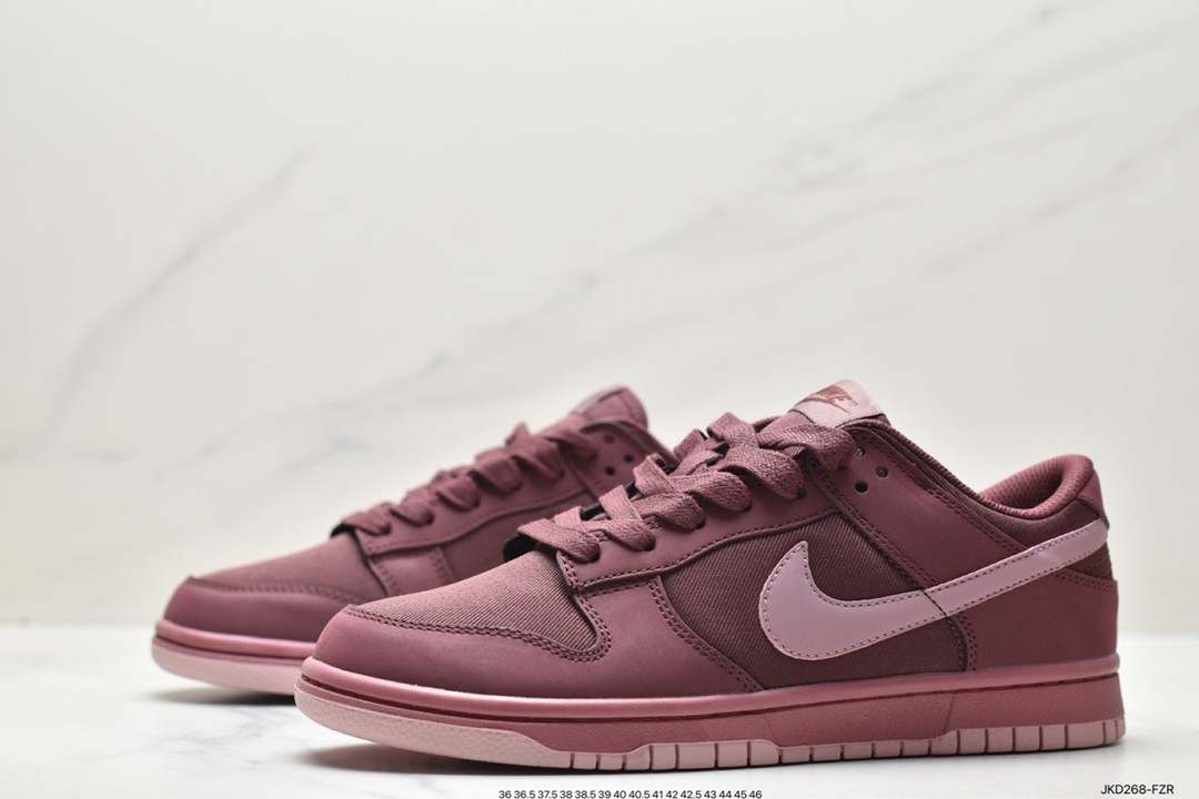 160 Nike SB Dunk Low”Grey/Black/Orange/Mini Swoosh”扣篮系列低帮板鞋 FB8895-300