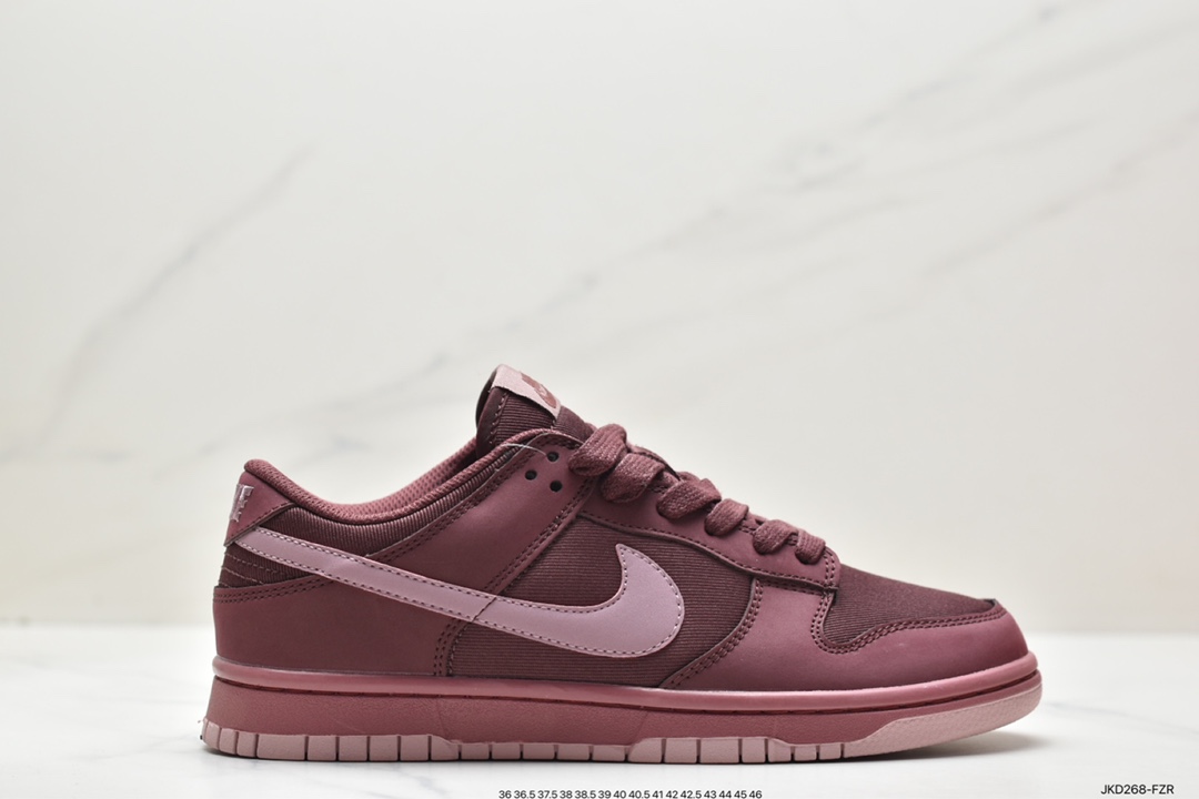 160 Nike SB Dunk Low”Grey/Black/Orange/Mini Swoosh”扣篮系列低帮板鞋 FB8895-300