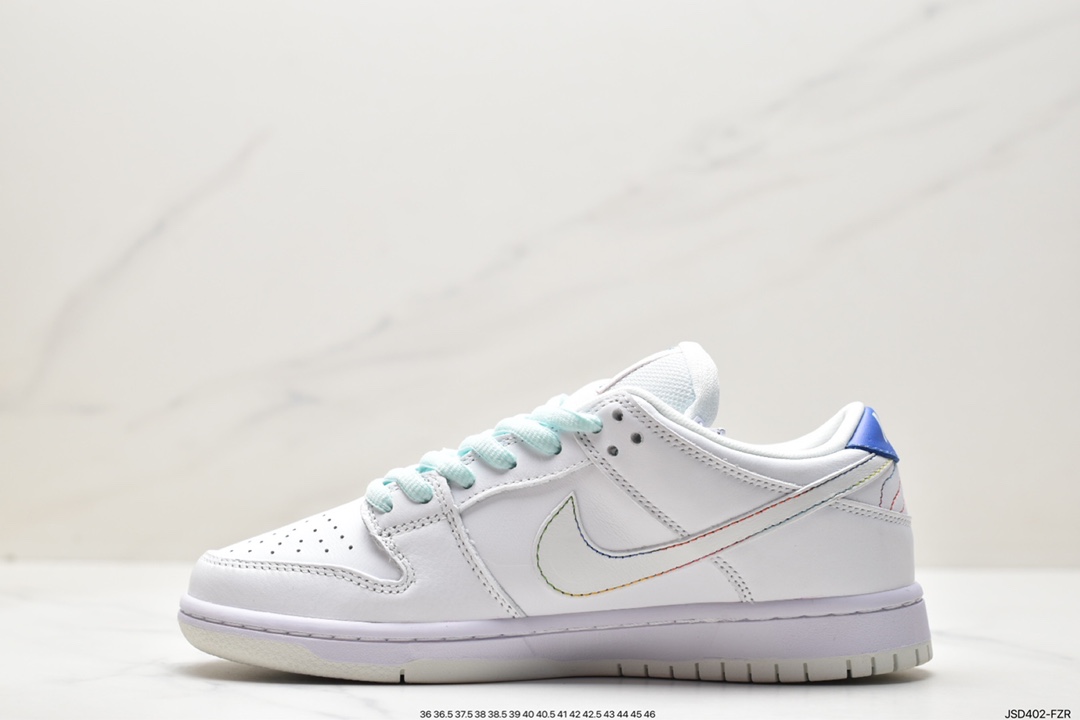 200 Nike SB Dunk Low Be True 彩虹 从此次 BE TRUE 的彩虹主题 DR4876-100