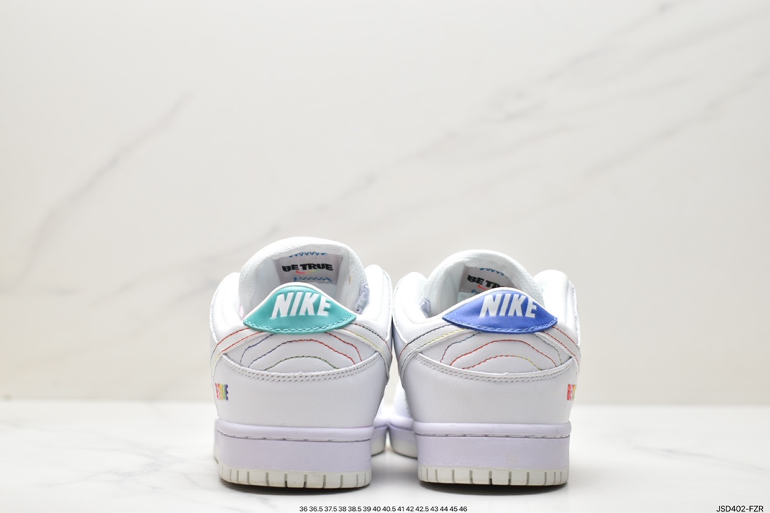 200 Nike SB Dunk Low Be True 彩虹 从此次 BE TRUE 的彩虹主题 DR4876-100