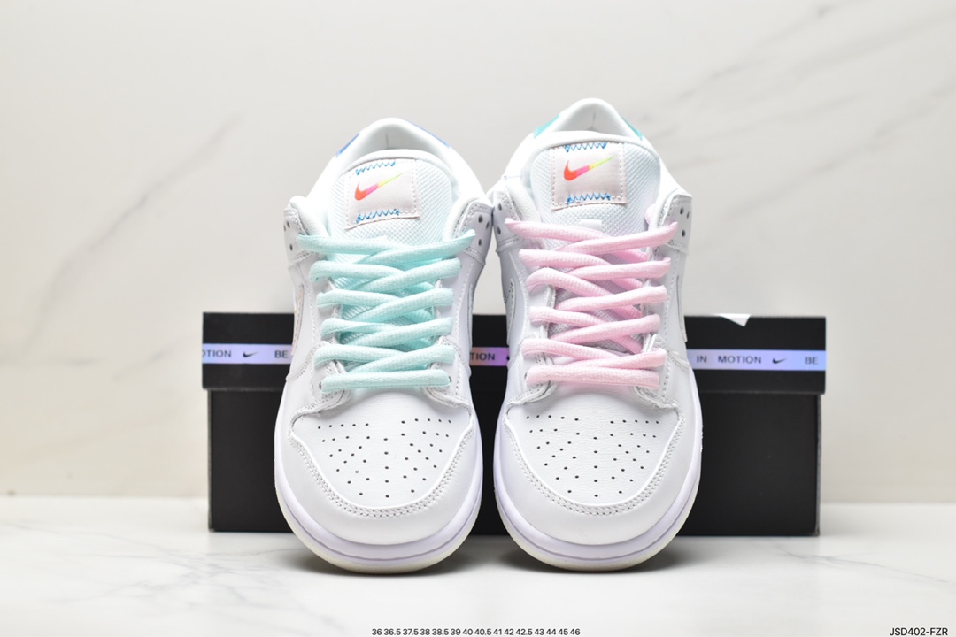 200 Nike SB Dunk Low Be True 彩虹 从此次 BE TRUE 的彩虹主题 DR4876-100