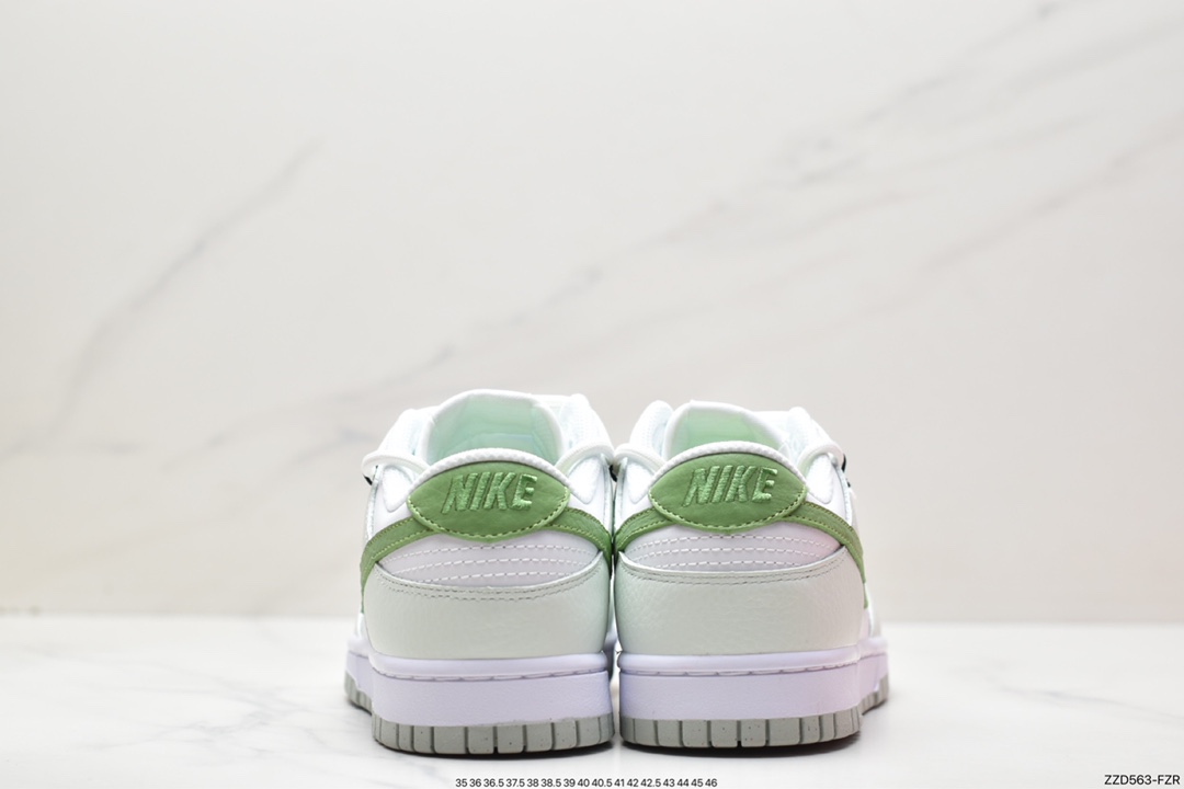 250 Nike SB Dunk Low 青提奶绿 白浅绿解构抽绳鞋带 DN1431-102
