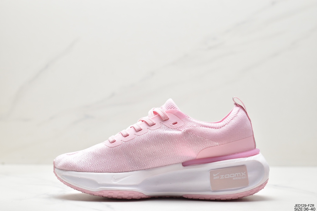 150 耐克NIKE ZOOMX INVINCIBLE RUN FK3 短跑马拉松系带系列轻量休闲运动慢跑鞋 DR2660-601