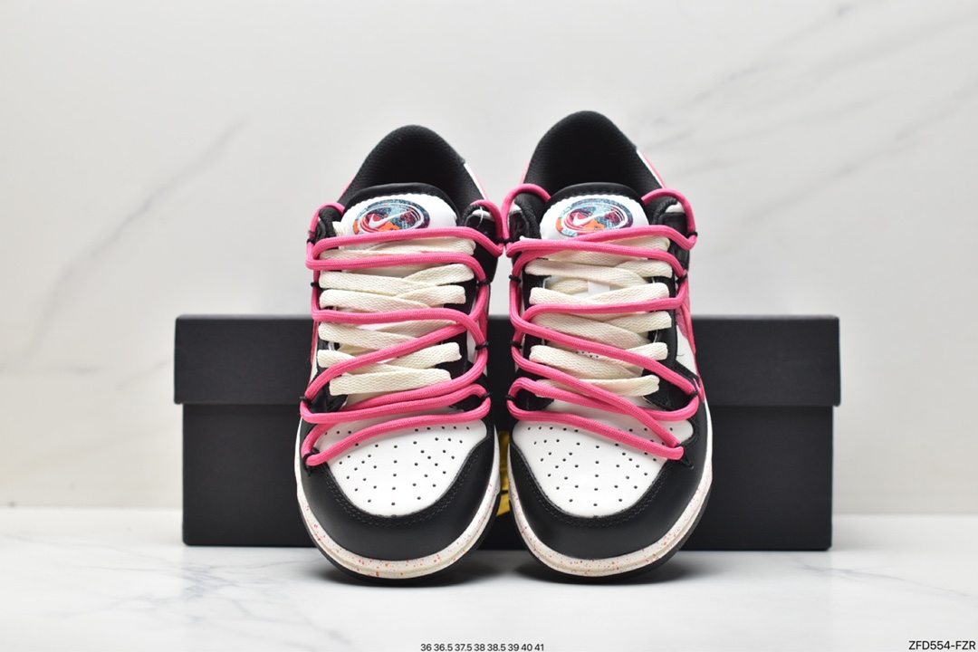 280 Nike SB Dunk Low”Milk White/Pink/Smile”扣篮系列低帮板鞋 FD4623-131