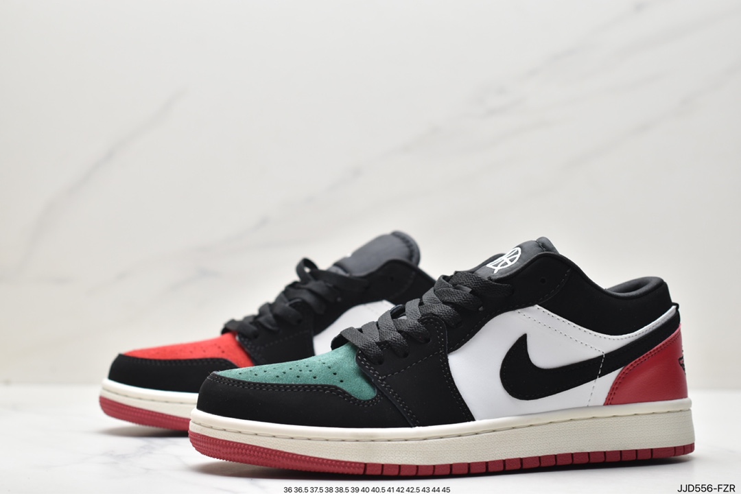 130 耐克Nike Air Jordan 1 Mid”Green Yellow”AJ1乔丹一代中帮篮球鞋 DQ6703-100
