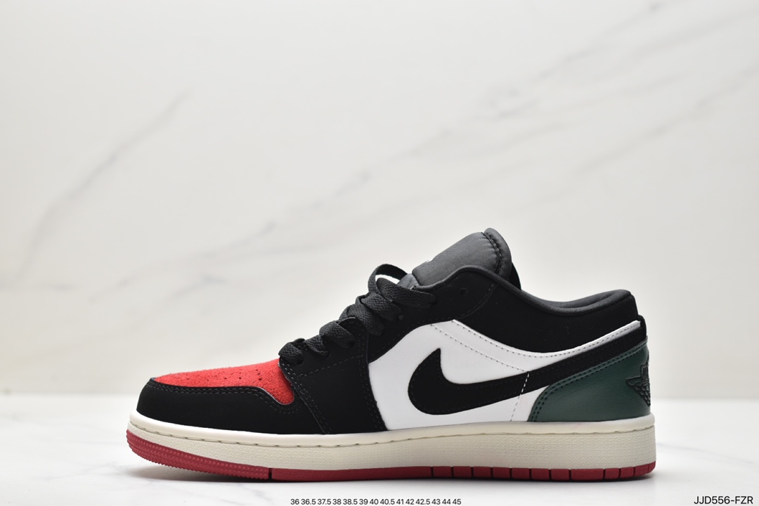 130 耐克Nike Air Jordan 1 Mid”Green Yellow”AJ1乔丹一代中帮篮球鞋 DQ6703-100