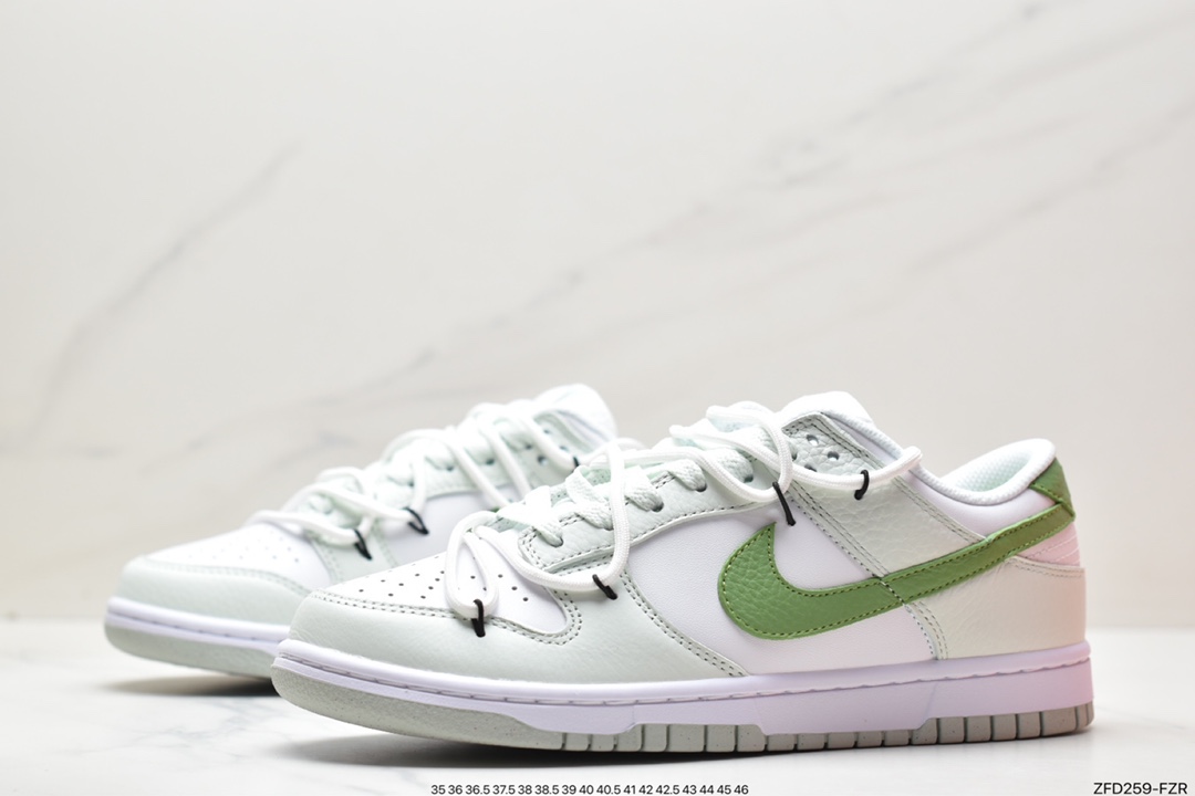 280 Nike SB Dunk Low”Milk White/Pink/Smile”扣篮系列低帮休闲运动滑板板鞋 DN1431-102