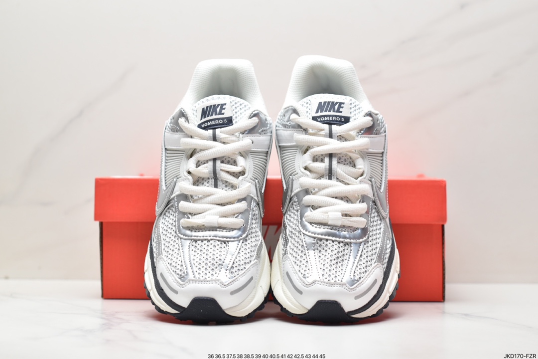 160 耐克Nike Zoom Vomero 5 SP”Vast Grey/Sail”马拉松复古跑五代休闲运动慢跑鞋 BV1358-002