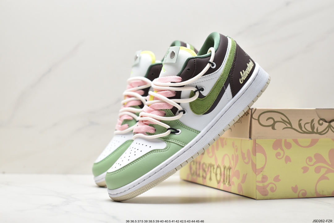 200 Air Jordan 1 Low 水洗单宁 AJ1乔1低帮休闲板鞋 FD9906-131
