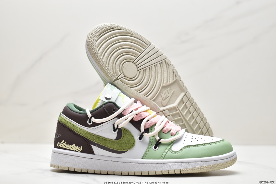 200 Air Jordan 1 Low 水洗单宁 AJ1乔1低帮休闲板鞋 FD9906-131