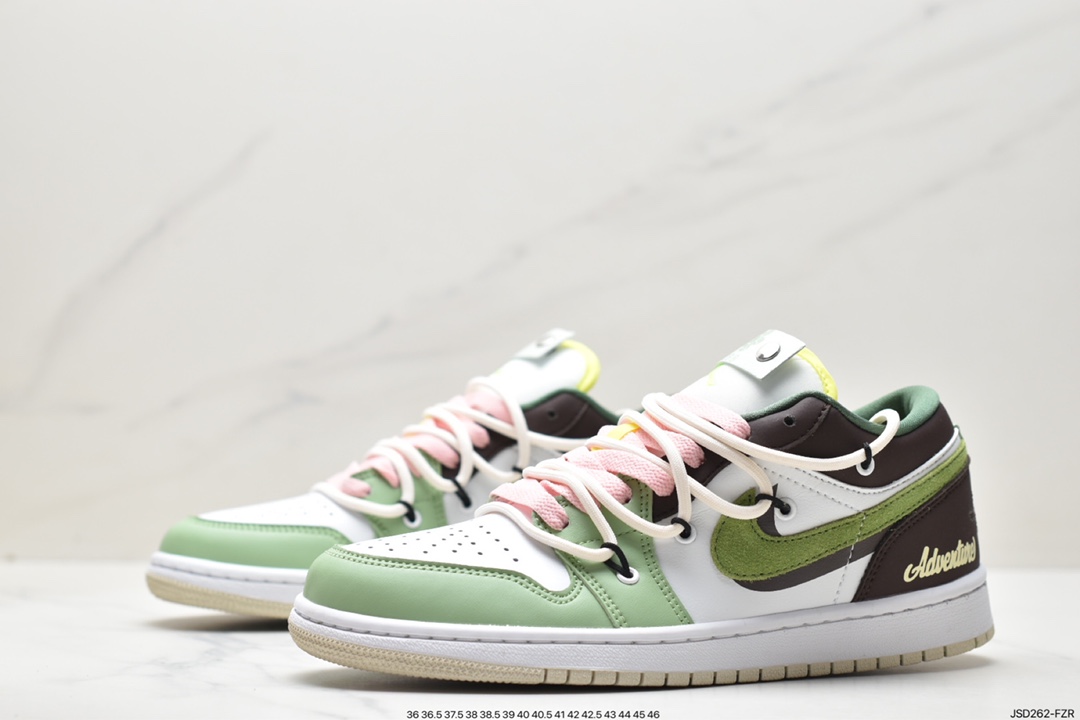 200 Air Jordan 1 Low 水洗单宁 AJ1乔1低帮休闲板鞋 FD9906-131