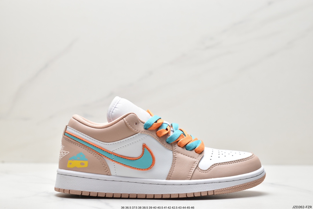 140 耐克Nike Air Jordan 1 Mid”Green Yellow”AJ1乔丹一代中帮篮球鞋 DC0774-801