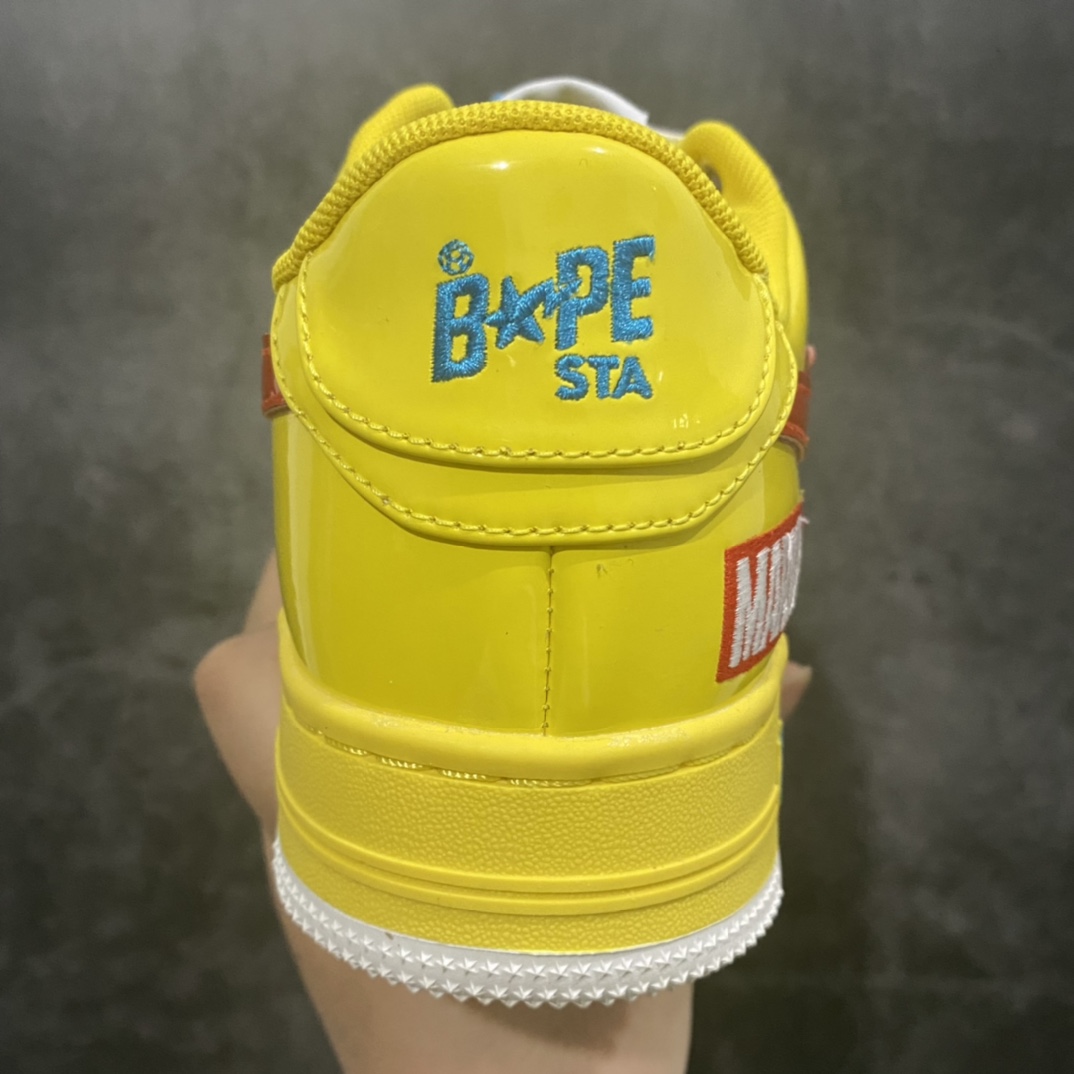 [C version pure original] Marvel x Bape Sta To Low ape head classic low-top sports and leisure sneakers