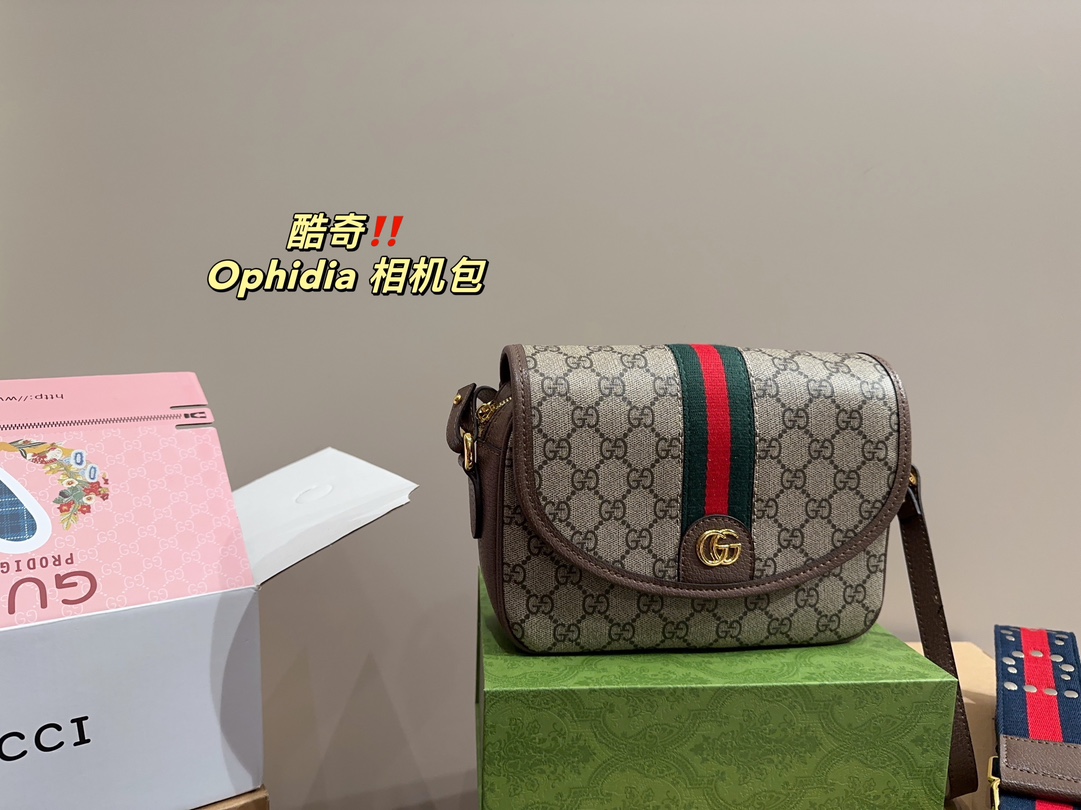 Gucci Ophidia Torby na aparat Vintage Casual