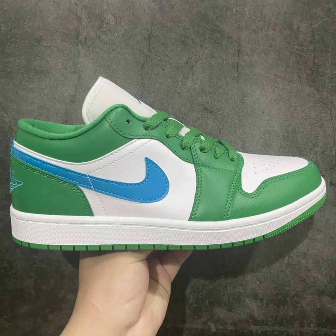 [DT version] Air Jordan AJ1 Low low top white green DC0774-304