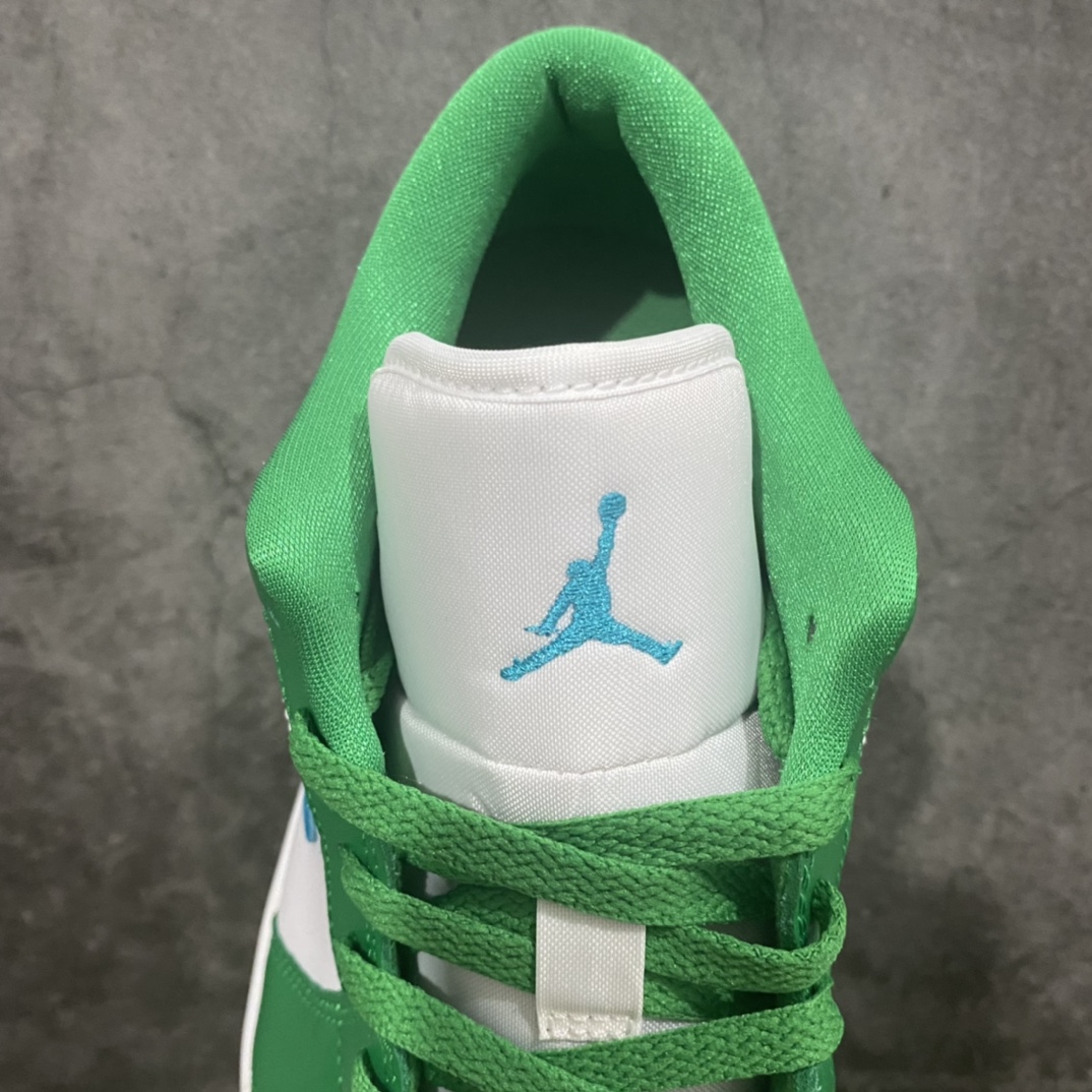 [DT version] Air Jordan AJ1 Low low top white green DC0774-304