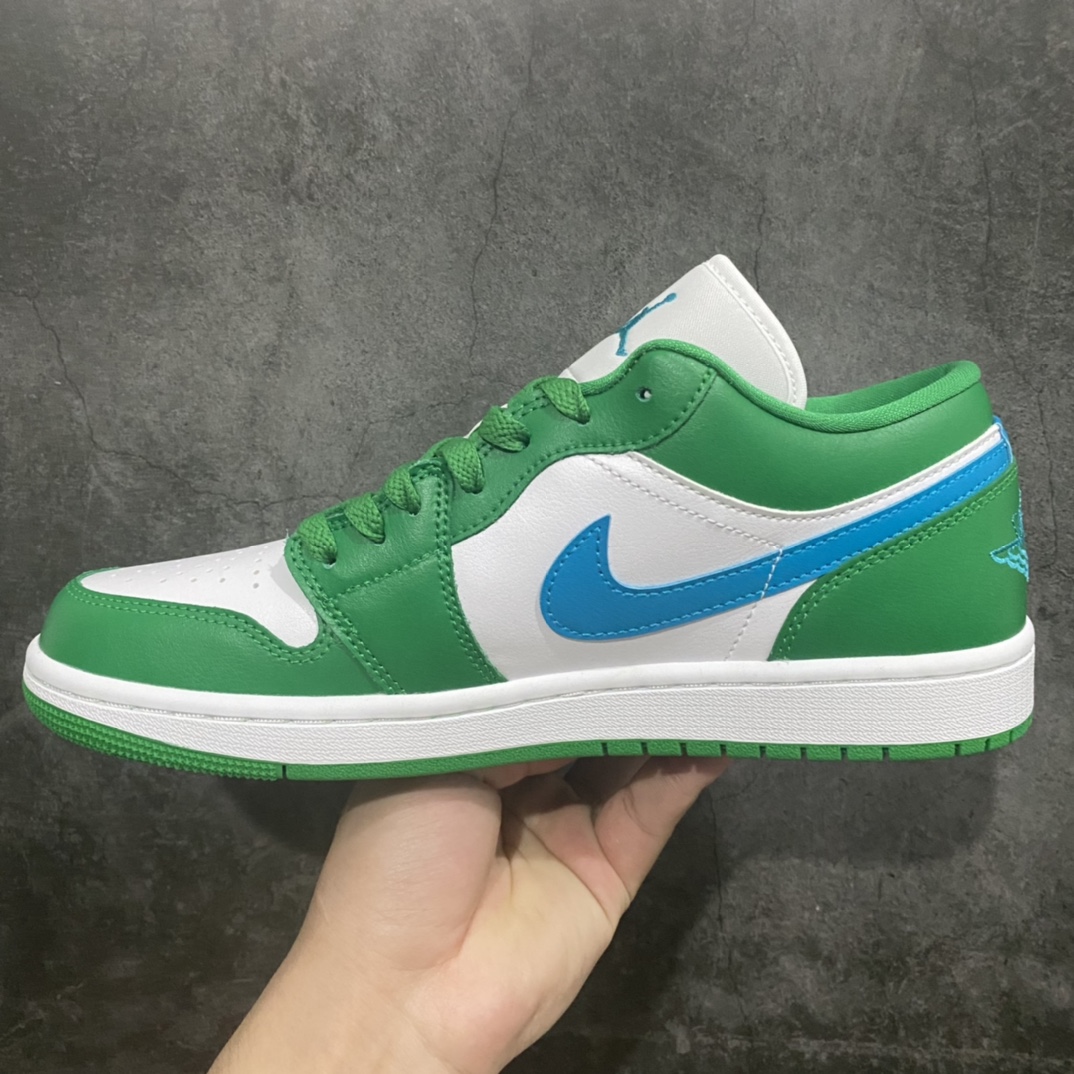 [DT version] Air Jordan AJ1 Low low top white green DC0774-304