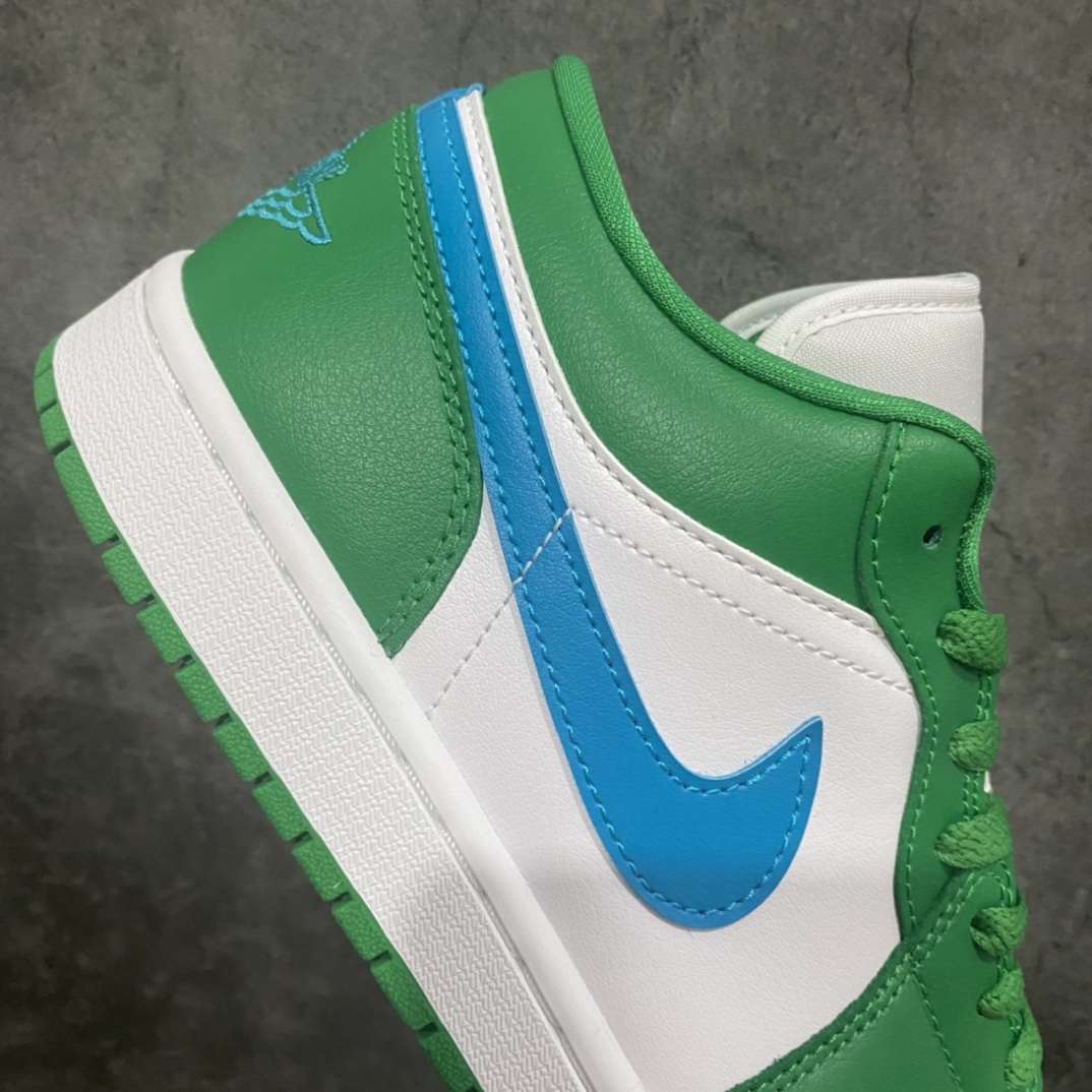 [DT version] Air Jordan AJ1 Low low top white green DC0774-304