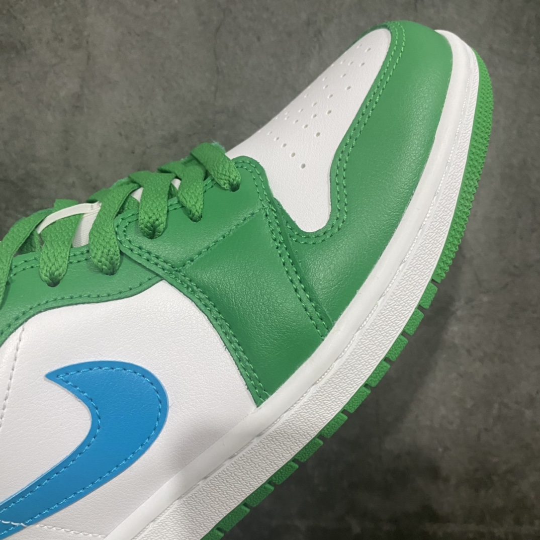 [DT version] Air Jordan AJ1 Low low top white green DC0774-304