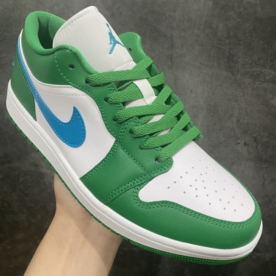 [DT version] Air Jordan AJ1 Low low top white green DC0774-304